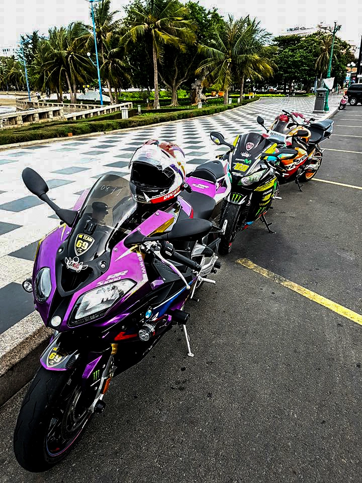 Bmw s1000rr chrome violet nổi bật của hk team - 2