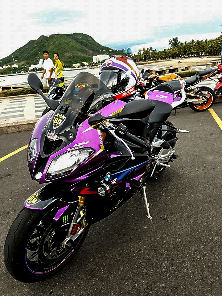 Bmw s1000rr chrome violet nổi bật của hk team - 3
