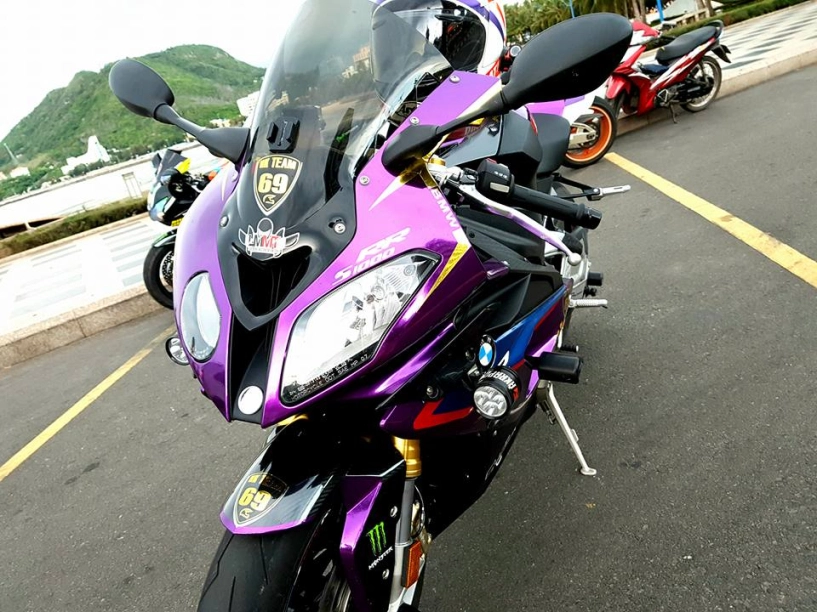 Bmw s1000rr chrome violet nổi bật của hk team - 5