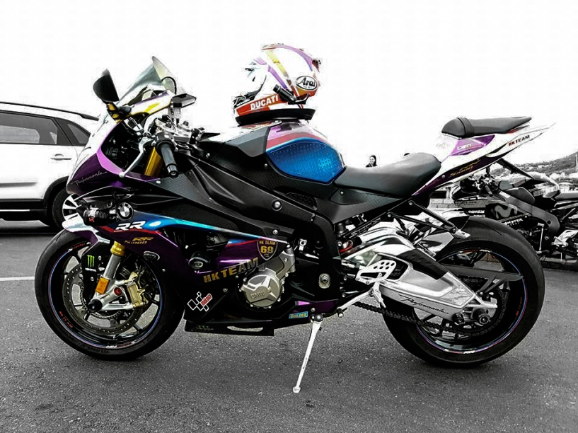 Bmw s1000rr chrome violet nổi bật của hk team - 6