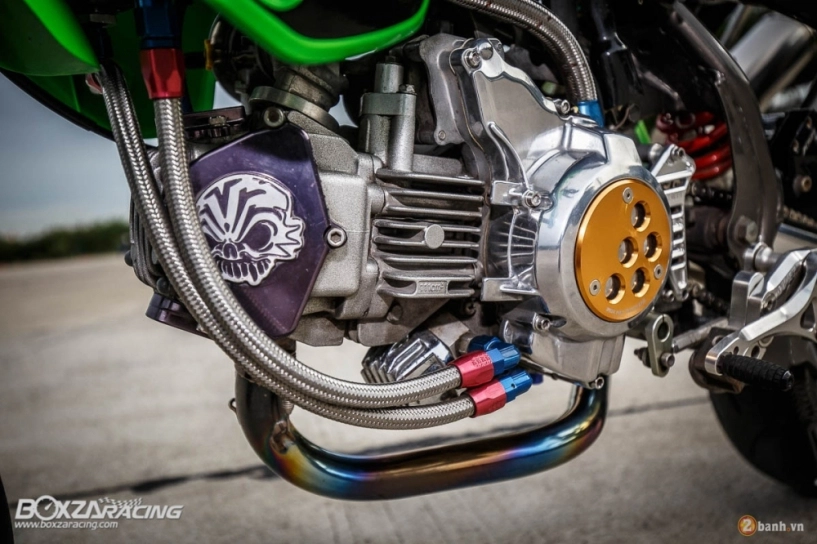 Kawasaki ksr độ đầy phong cách từ tako racing - 10