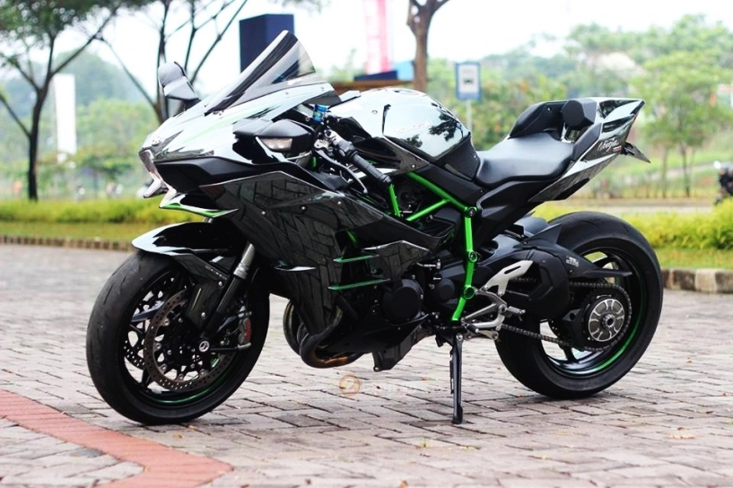 Kawasaki ninja h2 tuyệt đẹp trong bản độ cực chất đến từ indonesia - 1