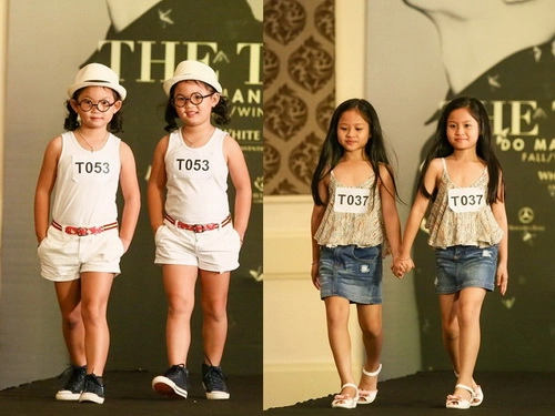 Mẫu sinh đôi gây bão khi rủ casting thời trang - 11