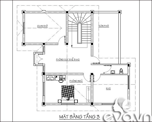 Sẵn tiền để xây biệt thự 135m2 - 3