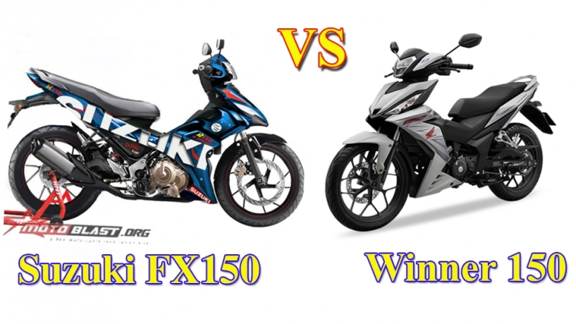 Suzuki fx150 vs honda winner 150 - 1