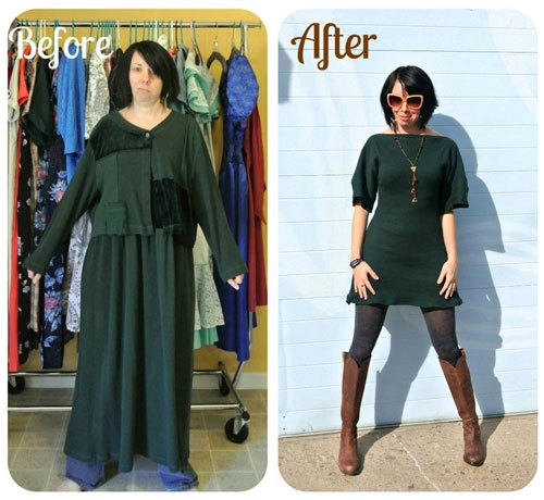 Tín đồ biến hàng loạt váy cũ thành thiết kế sành điệu - 1
