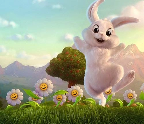 Truyện cổ tích thỏ con nhận được hoa hướng dương - 1