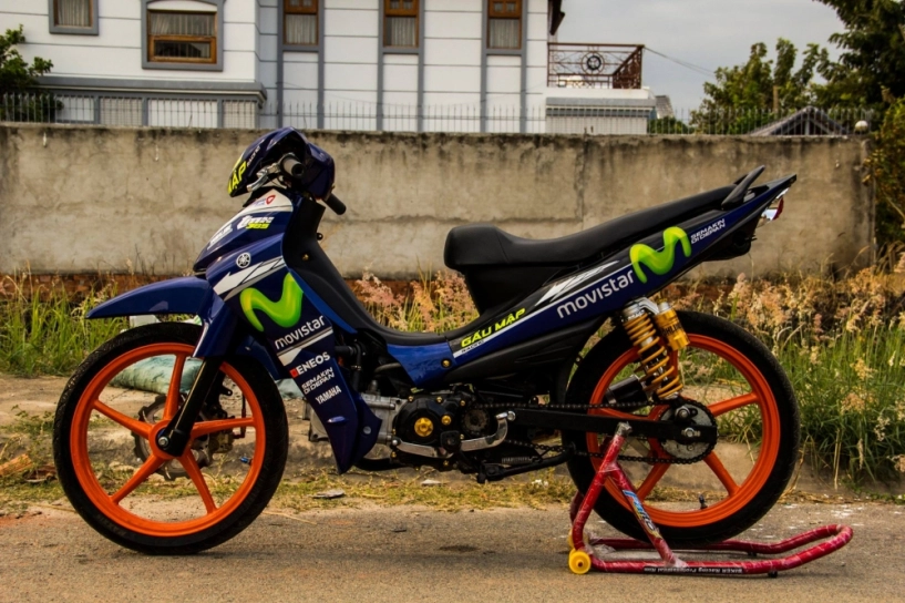 Yamaha jupiter phiên bản movistar độ phong cách xe chạy sân - 2