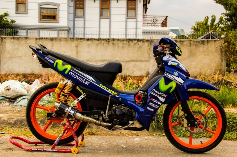 Yamaha jupiter phiên bản movistar độ phong cách xe chạy sân - 7