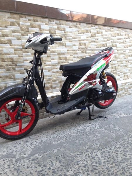 Yamaha luvias 4 vale đầu lớn trái 76 lòng cnc pô sbk bình nắp chao 38 - 2