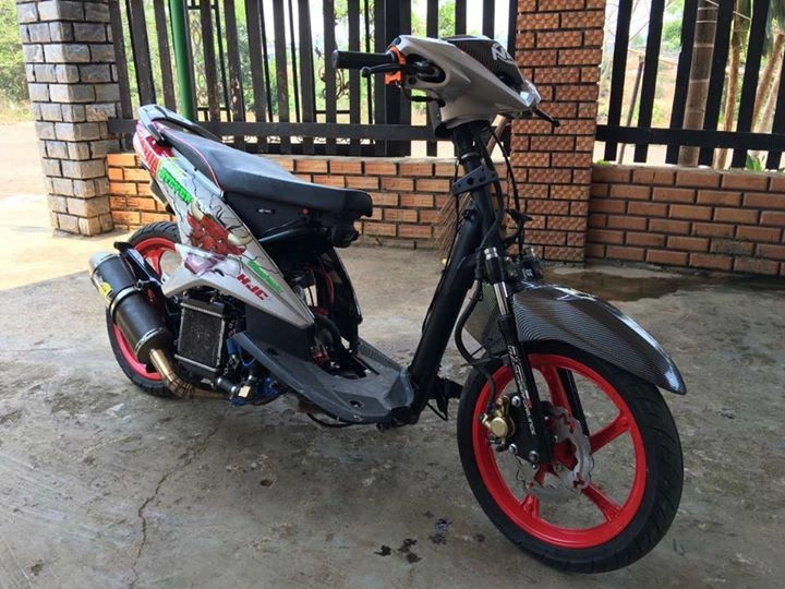 Yamaha luvias 4 vale đầu lớn trái 76 lòng cnc pô sbk bình nắp chao 38 - 3