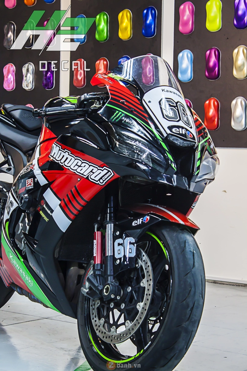 Zx10r 2016 chất chơi trong bộ cánh đua phong cánh mới - 3