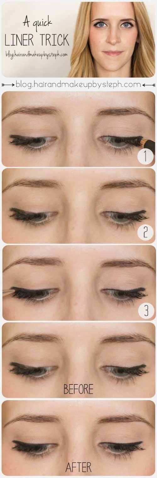 15 mẹo vàng siêu hữu ích cho các bạn nữ mới tập kẻ eyeliner - 10