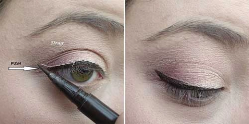 15 mẹo vàng siêu hữu ích cho các bạn nữ mới tập kẻ eyeliner - 15