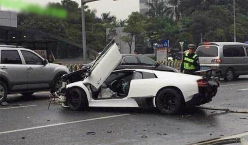  5 xe lamborghini gặp nạn cùng một ngày ở trung quốc - 6