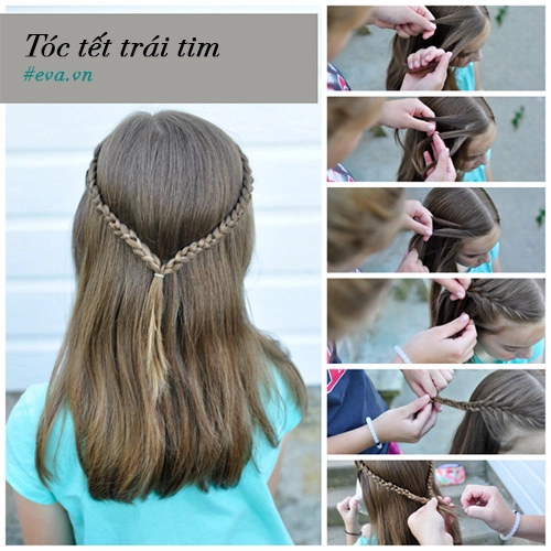 7 kiểu tóc đẹp cực dễ làm cho bé gái đi khai giảng năm học mới - 1