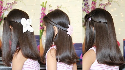 7 kiểu tóc đẹp cực dễ làm cho bé gái đi khai giảng năm học mới - 7
