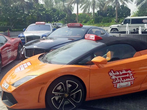  ảnh dàn siêu xe làm taxi miễn phí tại dubai - 4