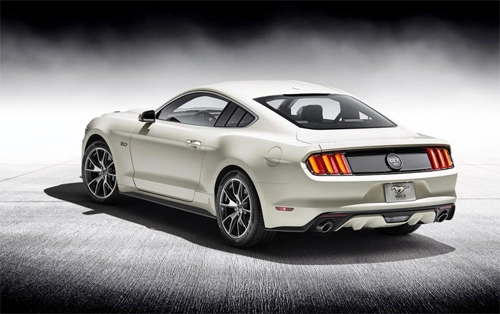  ảnh ford mustang 50 year limited edition - 3