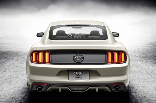  ảnh ford mustang 50 year limited edition - 4