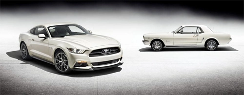  ảnh ford mustang 50 year limited edition - 5