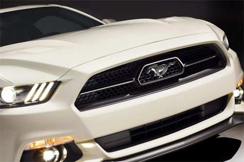  ảnh ford mustang 50 year limited edition - 6