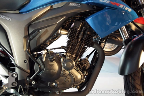  ảnh suzuki gixxer 150 ra mắt tại auto expo 2014 - 11