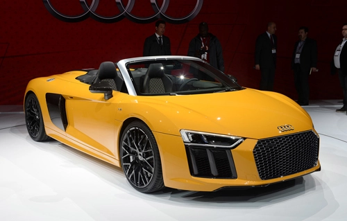  audi r8 spyder 2017 - siêu xe mui trần ra mắt - 1