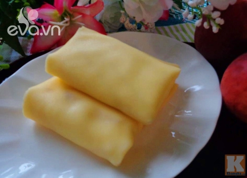 Bánh crepe nhân đào hấp dẫn cuối tuần - 11