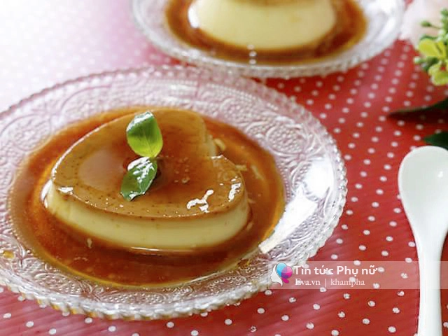 Bánh flan caramel mềm mịn thanh mát cuối tuần - 7