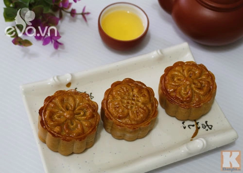 Bánh trung thu nướng nhân đậu đỏ tuyệt ngon - 8