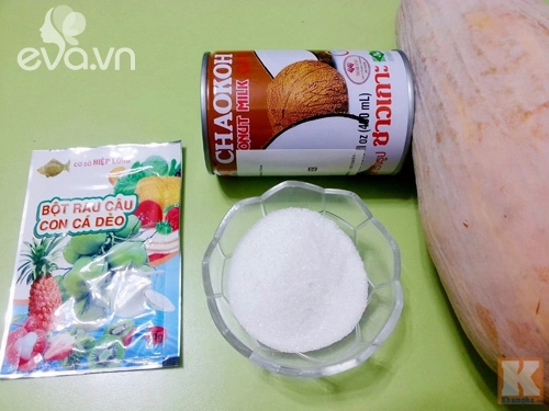 Bánh trung thu rau câu bí đỏ cực dễ làm - 1