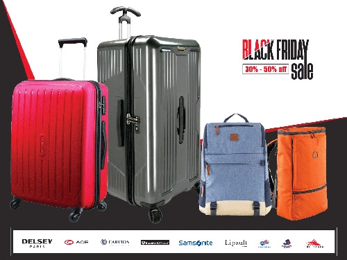 Black friday cuồng nhiệt mua sắm vali balo thương hiệu cao cấp - 1