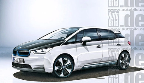  bmw i5 hybrid sẽ cạnh tranh với toyota prius v - 1