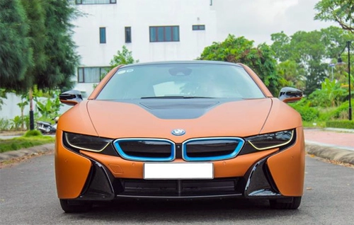  bmw i8 màu lạ ở đà nẵng - 2