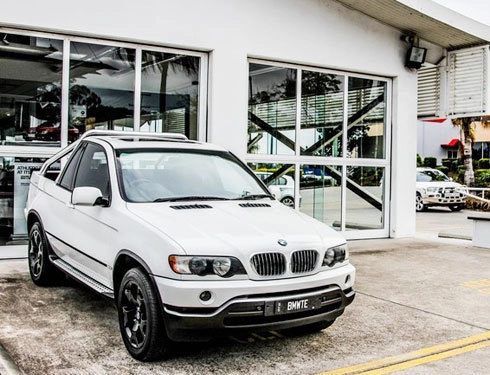  bmw x5 độ thành xe bán tải - 3