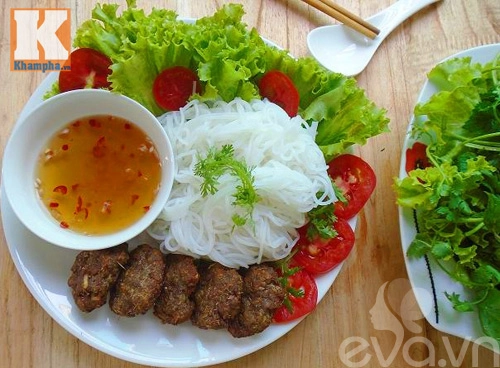 Bún chả bò nướng sả vừa ngon lại dễ làm - 10