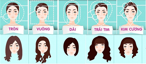 Cách chọn kiểu tóc phù hợp với từng dáng mặt xinh lung linh cho bạn gái - 1
