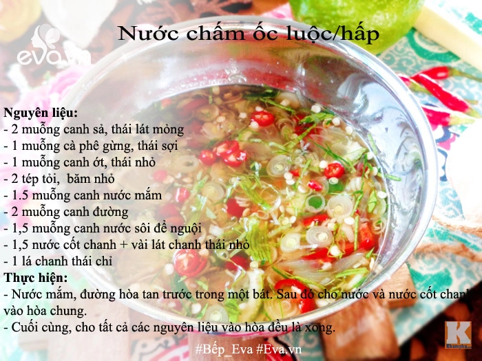 Cách pha các loại nước chấm cực đỉnh - 1