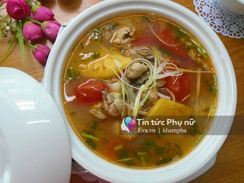 Canh riêu hàu chua chua béo ngậy đầy bổ dưỡng - 7