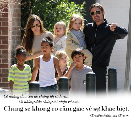 Chăm 6 con từ a - z thế này brad pitt vẫn bị vợ đá - 3