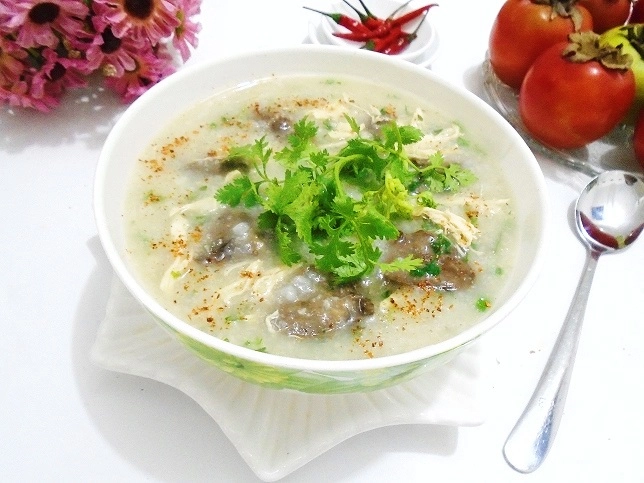 Cháo tim gà bổ dưỡng cho ngày mới - 6