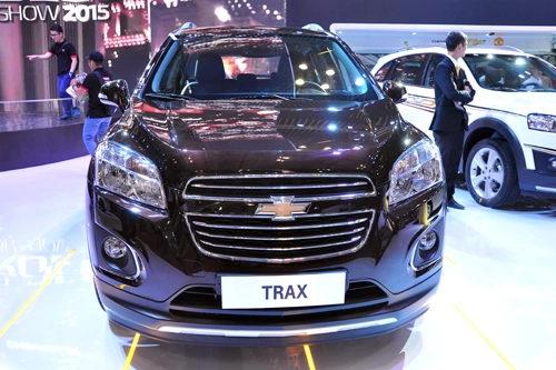  chevrolet trax tại vietnam motor show 2015 - 2