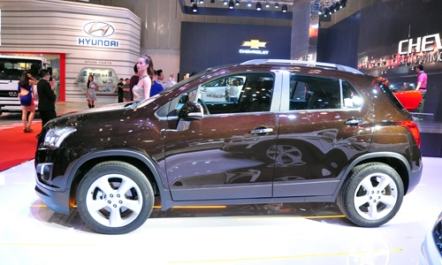  chevrolet trax tại vietnam motor show 2015 - 4