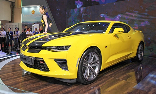  chi tiết chevrolet camaro ss 2016 tại vms 2016 - 1