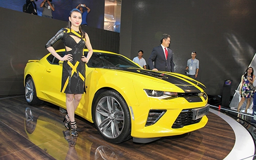  chi tiết chevrolet camaro ss 2016 tại vms 2016 - 3