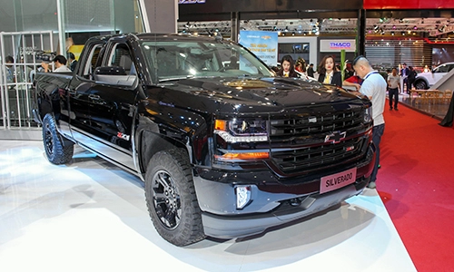  chi tiết chevrolet silverado midnight tại vms 2016 - 1