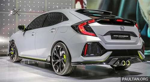  chi tiết honda civic 2017 hatchback cho thị trường mỹ - 8