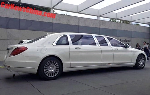  chi tiết mercedes-maybach s600 pullman 2016 ở trung quốc - 1