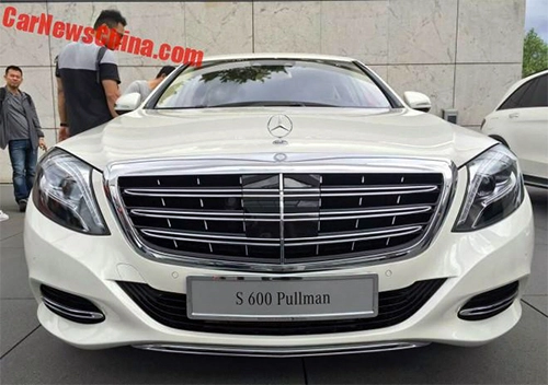  chi tiết mercedes-maybach s600 pullman 2016 ở trung quốc - 3